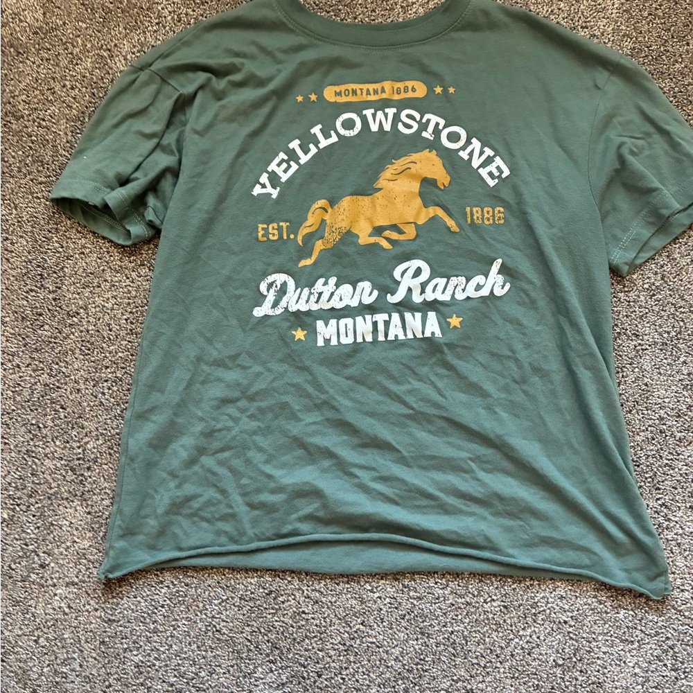 Montana Dutton Ranch Graphic Tee - Green